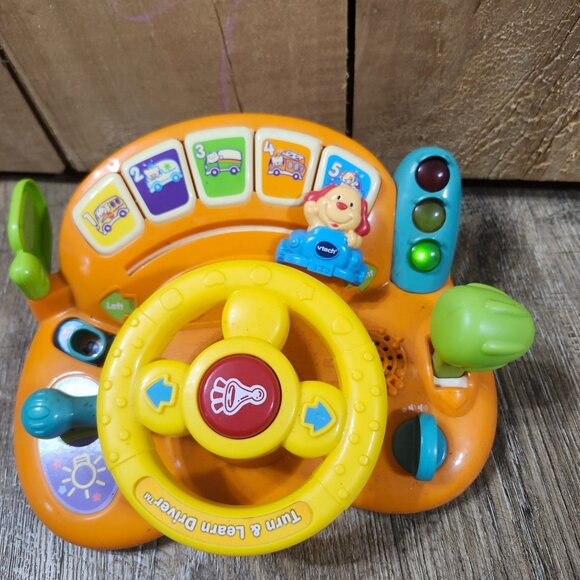 V tech Turn and learn driver childrens toy - Picture 6 of 10